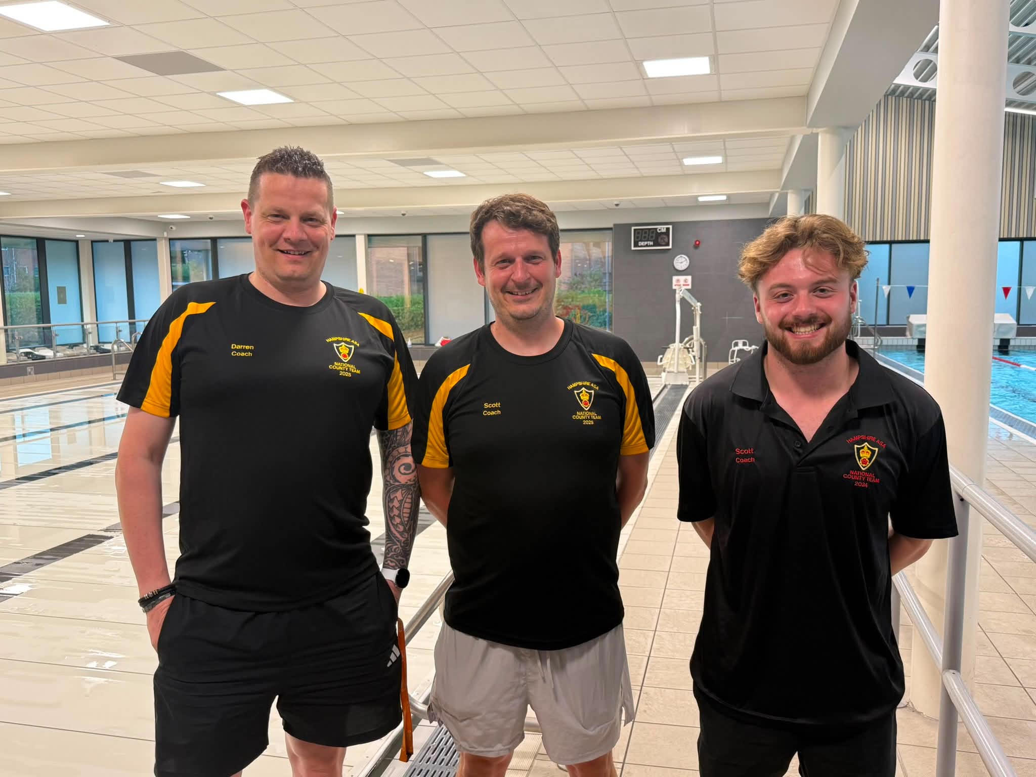 Welcome to our Inter Counties coaching team, Darren, Scott and Jamie.